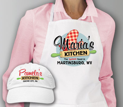 Just in time for Mother’s Day – Now Available on Aprons!