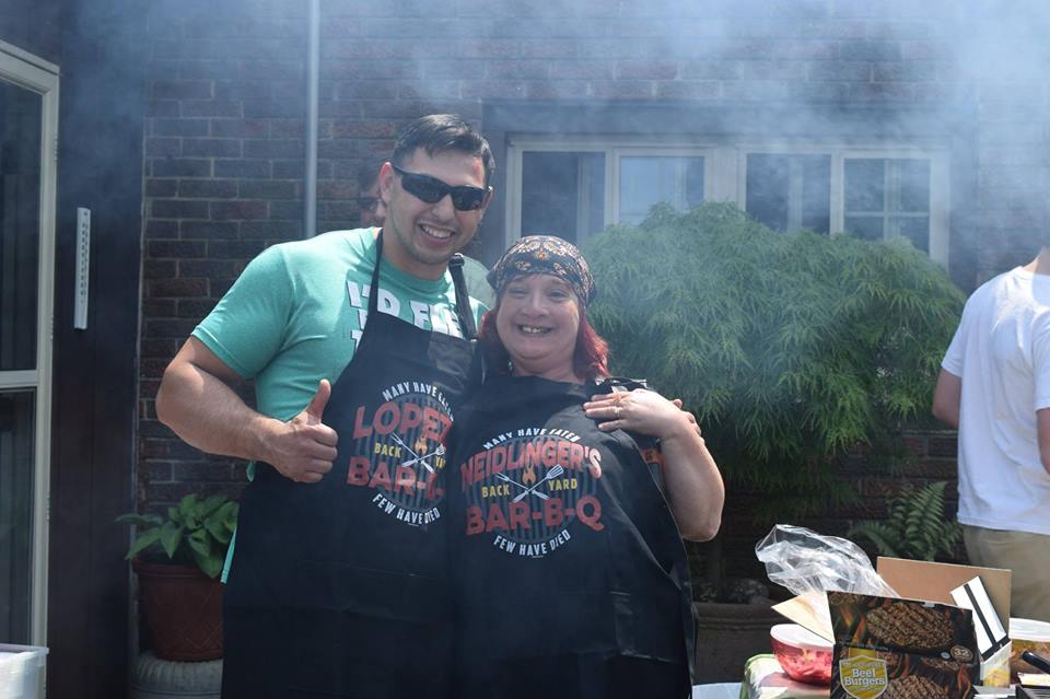 "Great aprons arrived in the nick of time to be given to my relatives for our smokin BBQ. Thanks InkPixi." -JW Neidlinger
