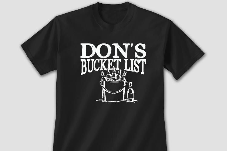 Bucket List Design #A457