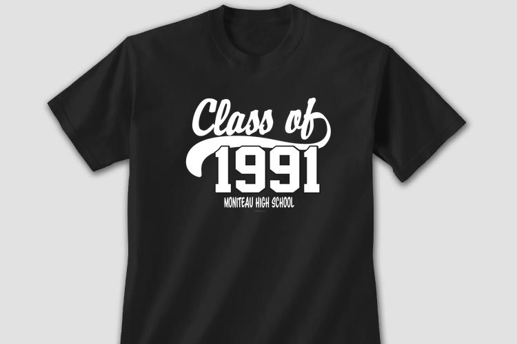 Personalized Class Of Tee Shirt Design #B498
