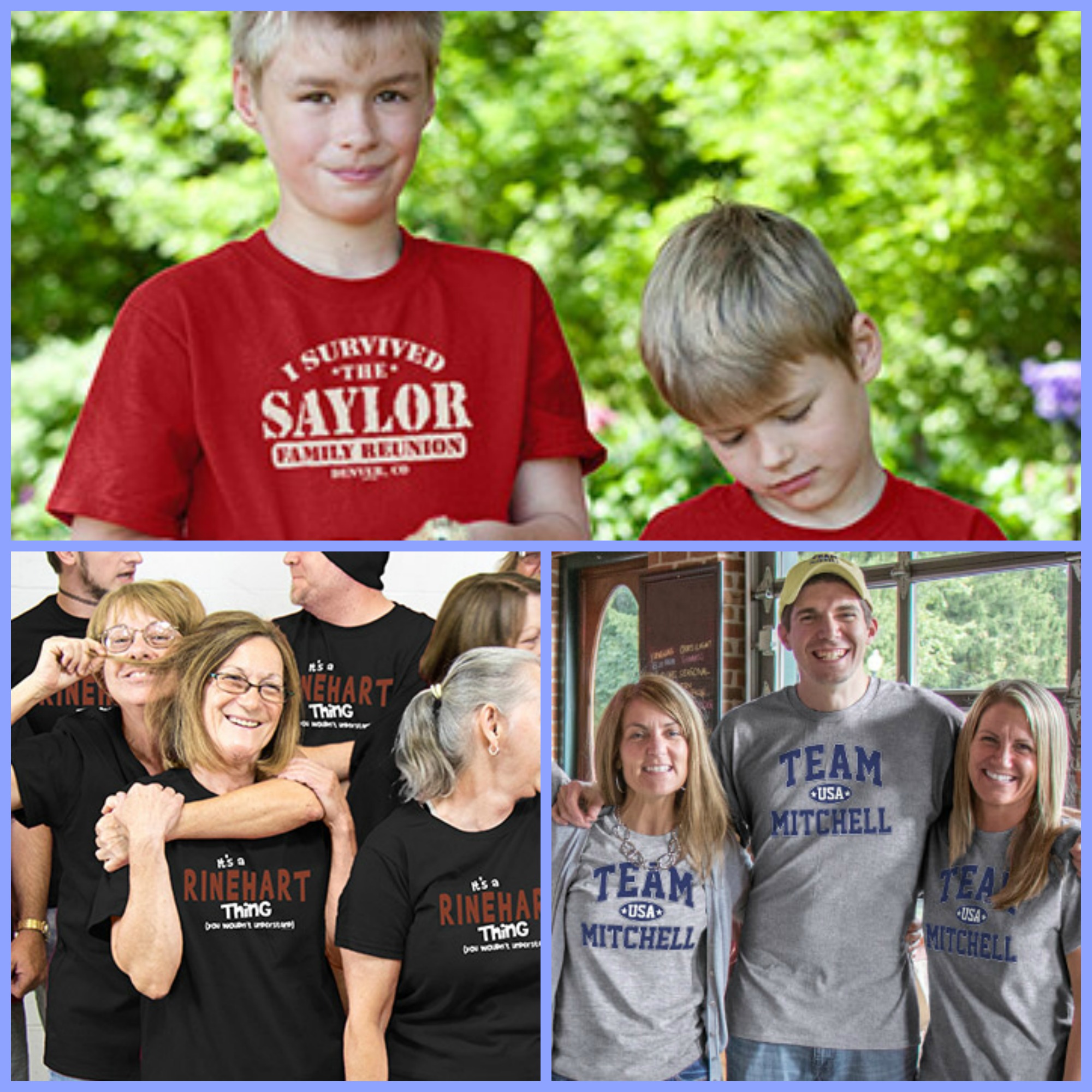 Preserve Memories In Family Reunion Shirts