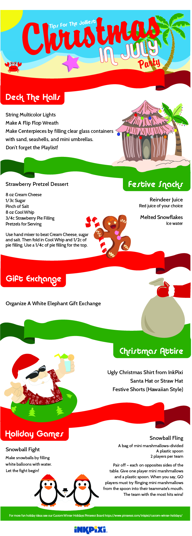 Christmas in July Infographic