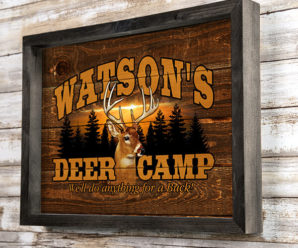 Custom Wall Art For Your Deer Camp