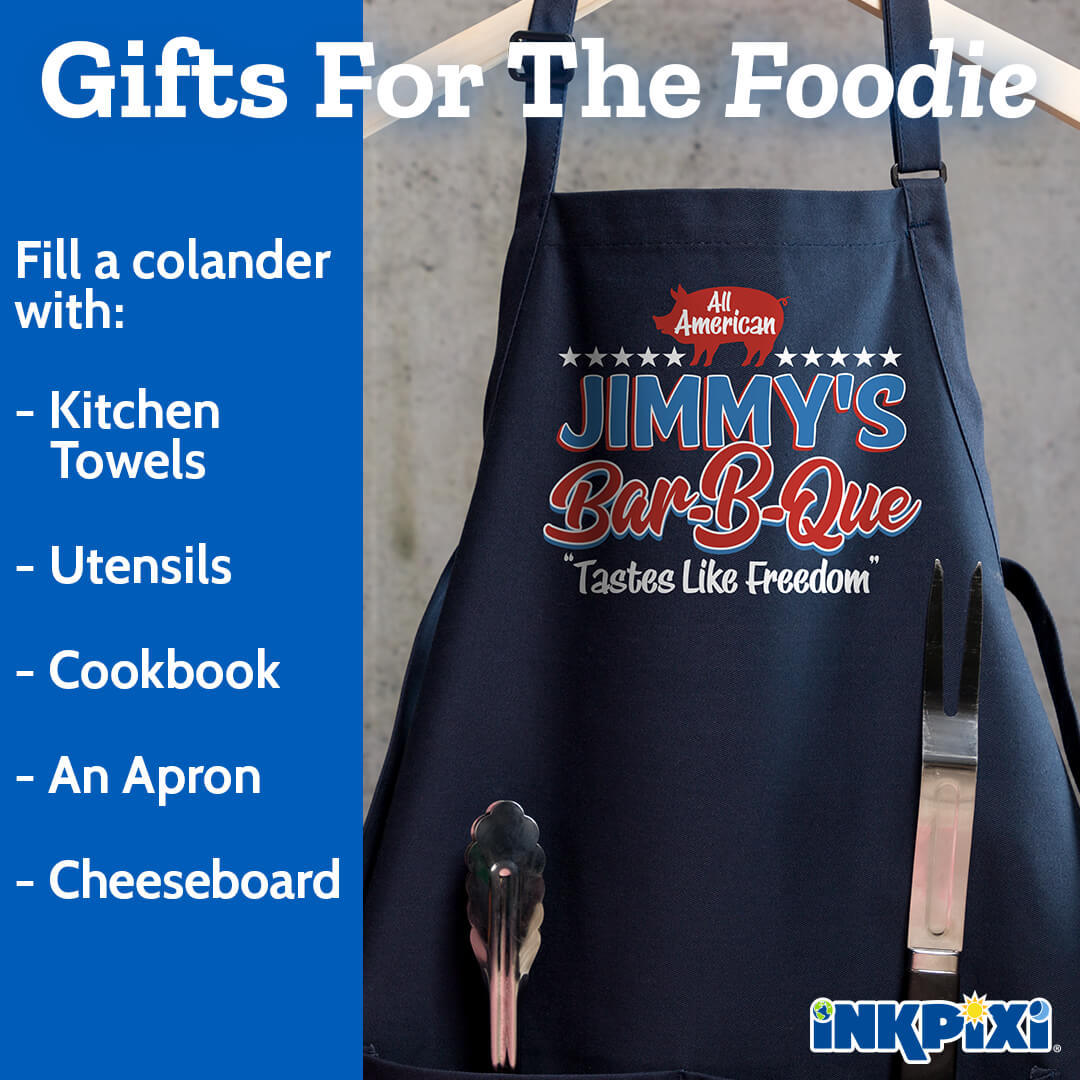 personalized gifts for your favorite chef - our custom aprons