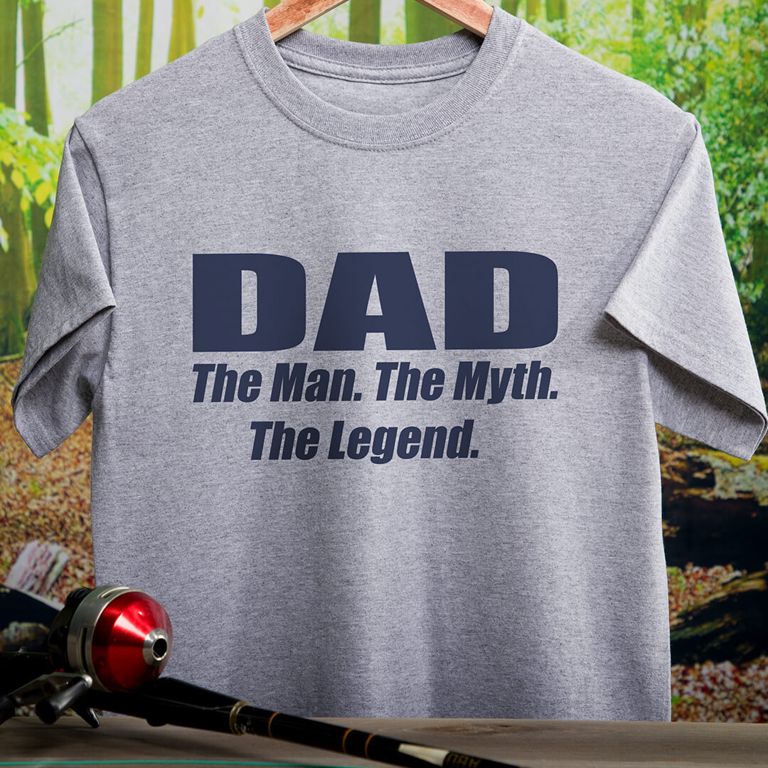 Dad The Man The Myth The Legend Custom Tee
