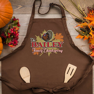 Family Thanksgiving Custom Aprons