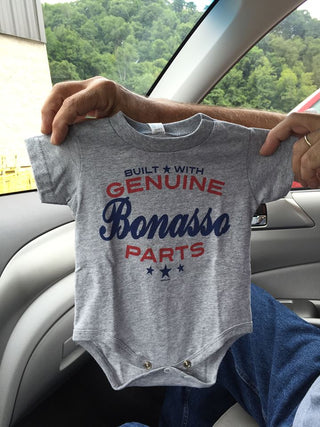 Genuine Parts Personalized Baby Bodysuits