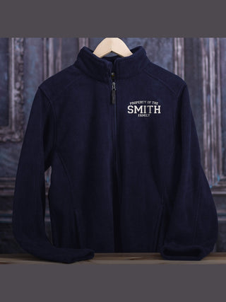Property of Family : Embroidered Fleece Jackets