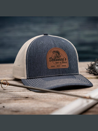 Bait and Tackle : Structured Trucker Hats with Patch