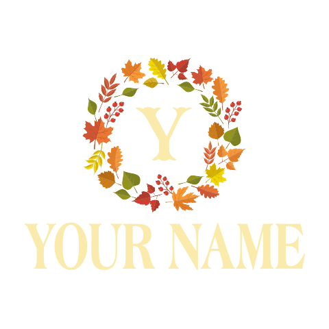 Fall Monogram