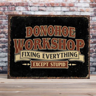 Workshop : Tin Signs