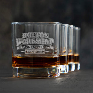 Workshop : Rocks Glasses - Engraved