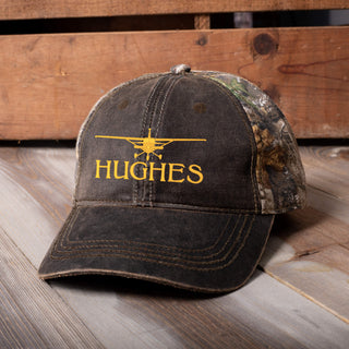 Airplane : Embroidered 2-Tone Camo Hats
