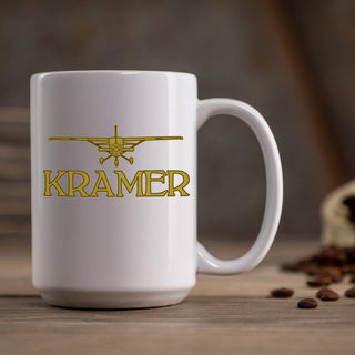 Airplane : Ceramic Coffee Mugs