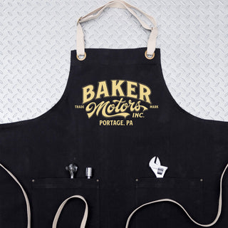 Motors : Printed Canvas Work Aprons