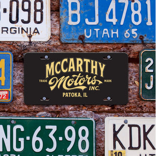 Motors : License Plates