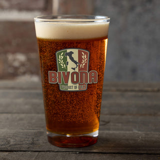 Product Of Italy : Pint Glasses - Color Printed