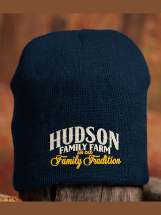 Farming Family Tradition : Embroidered Beanies