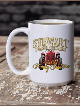 Farming Family Tradition : Ceramic Coffee Mugs