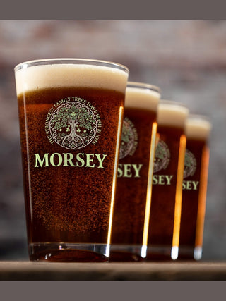 Irish Roots : Pint Glasses - Color Printed