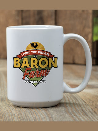 Livin' The Dream Farm : Ceramic Coffee Mugs