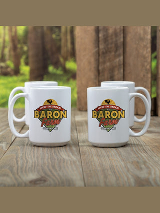 Livin' The Dream Farm : Ceramic Coffee Mugs