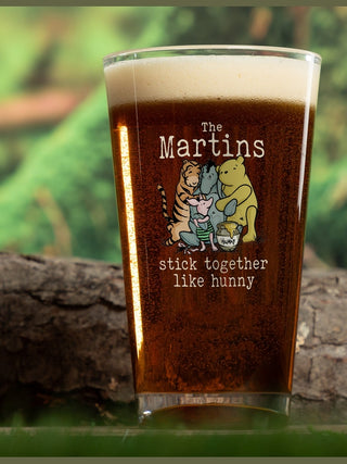 Stick Together : Pint Glasses - Color Printed