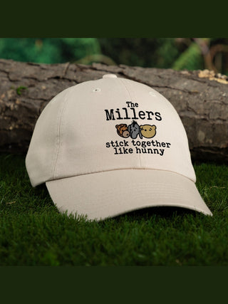 Stick Together : Embroidered Baseball Hats
