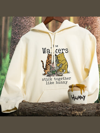 Stick Together : Printed Hoodies