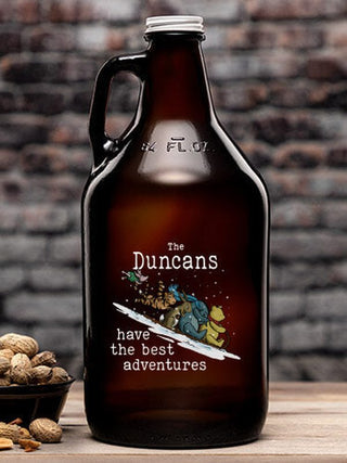 Best Adventures : Beer Growlers - Color Printed