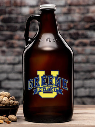 Classic University : Beer Growlers - Color Printed