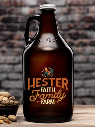 Faith Family Farm : Beer Growlers - Color Printed