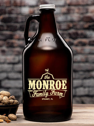 Family Farm : Beer Growlers - Color Printed