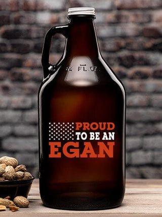 Family Flag : Beer Growlers - Color Printed