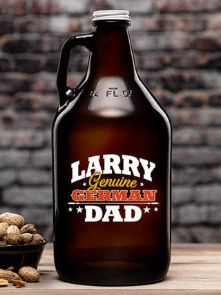 German Dad : Beer Growlers - Color Printed