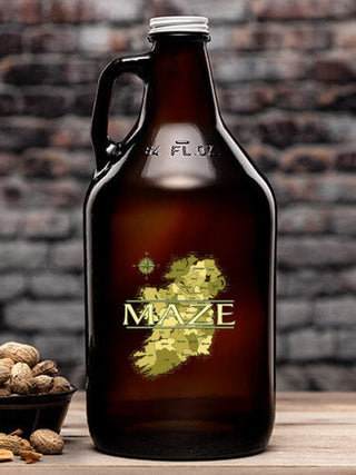 Irish Heritage : Beer Growlers - Color Printed