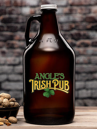 Irish Pub : Beer Growlers - Color Printed