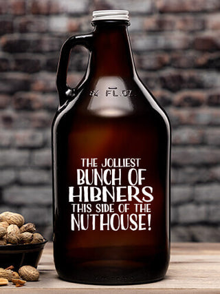 Jolliest Bunch : Beer Growlers - Color Printed