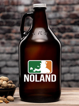 Major League Irish : Beer Growlers - Color Printed