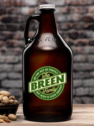 Perfectly Irish : Beer Growlers - Color Printed
