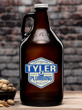Plumbing : Beer Growlers - Color Printed