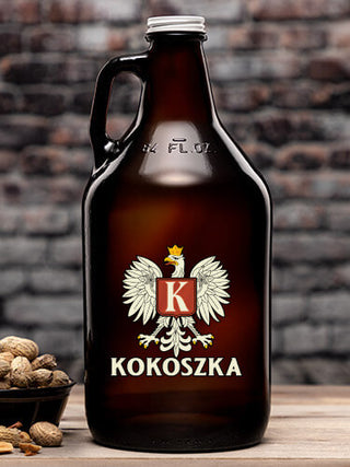 Polish Monogram : Beer Growlers - Color Printed