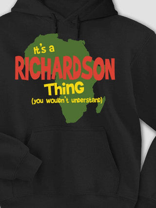 African American Thing : Printed Hoodies