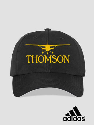 Airplane : Embroidered Adidas&reg; Hats