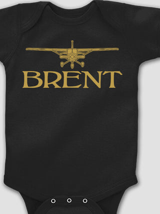 Airplane : Printed Baby Bodysuits