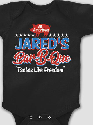 All American BBQ : Printed Baby Bodysuits