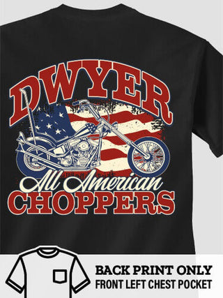 All American Choppers : Printed Pocket T-Shirts