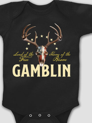 American Hunter : Printed Baby Bodysuits