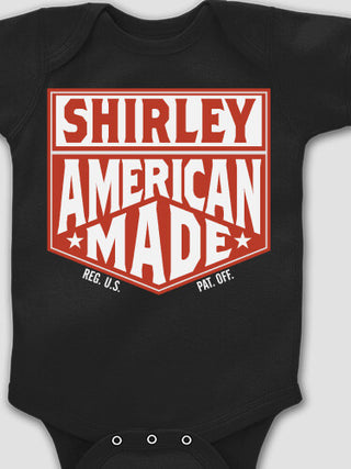 American Made : Printed Baby Bodysuits