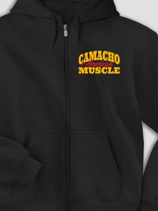 American Muscle Car : Embroidered Zip Hoodies